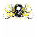 Graphic Painted Skull T t-shirts