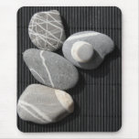 Graphic pebbles mouse pads