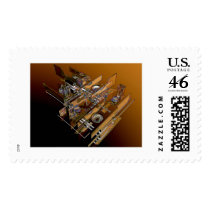graphic postage by REDINARD graphic postage