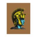 Graphic Roman Gladiator postcards by ElectricPopSpot Graphic Roman Gladiator postcards