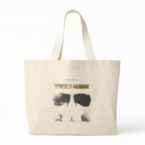 Graphic Stencil: Mostly Human Bag