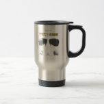 Graphic Stencil: Mostly Human Mug