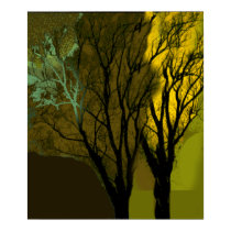 Graphic Tree Poster posters by samack Graphic Tree Poster posters