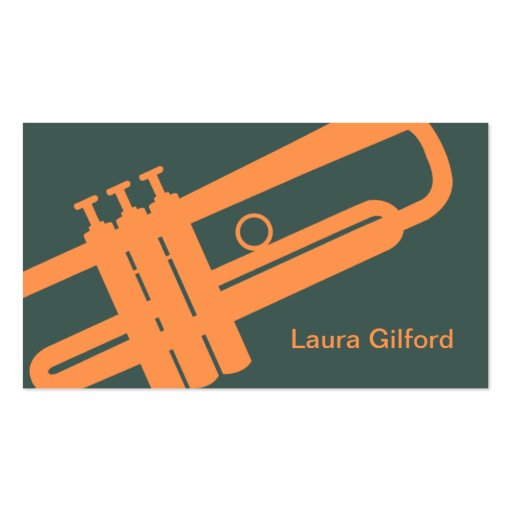 Graphic Trumpet Business Card
