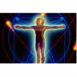 Graphic "Universal Man" Photo Cut Out
