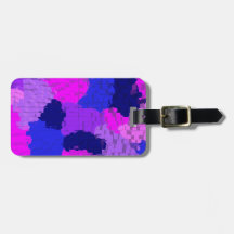 Graphite Abstract Antique Junk Style Fashion Art S Travel Bag Tag