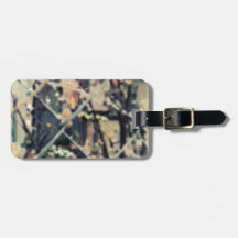 Graphite Abstract Antique Junk Style Fashion Art S Bag Tags