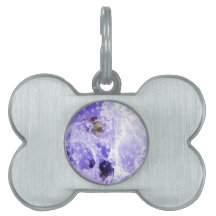 Graphite Abstract Antique Junk Style Fashion Art S Pet ID Tag