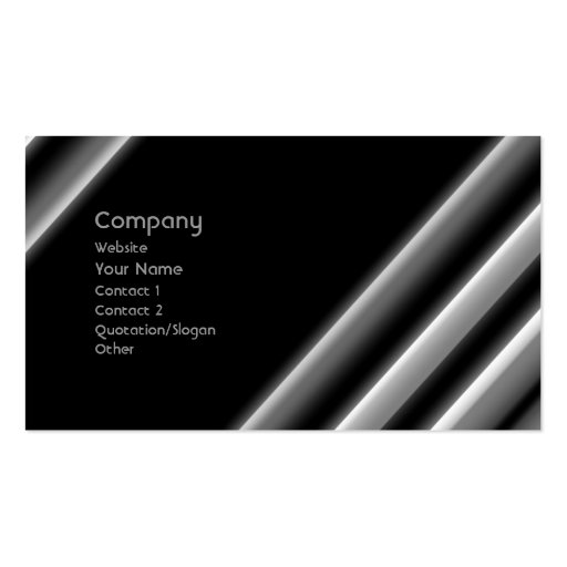 Graphite Business Card Templates (front side)