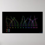 Grass Calendar 2011 (spa blk) Poster
