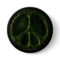 Grass Hoppers Peace Sign buttons by Curious_Dreams Grass Hoppers Peace Sign buttons