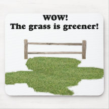 GRASS IS GREENER MOUSEPAD