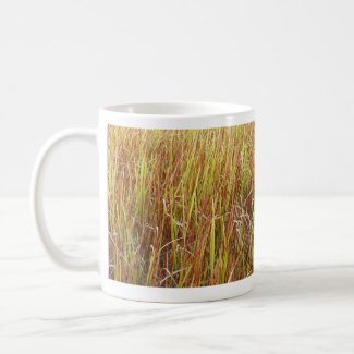 Grass sawgrass background florida plant mug