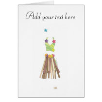 Grass Skirt Card