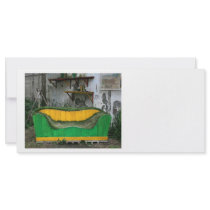 Grass sofa rack card template