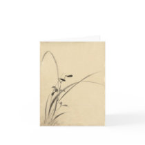 Grasses Hokusai 葛飾北斎 Greeting Card