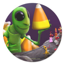 Grasshopper and Ants Halloween Sticker by Swazzle Grasshopper and Ants Halloween Sticker
