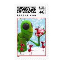 Grasshopper and Ants stamp