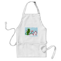 Grasshopper and the Ants Christmas aprons