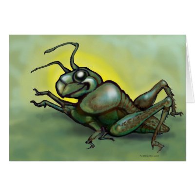 Grasshopper Card by FunGraphix