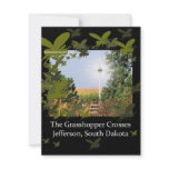 Grasshopper Crosses cards/invitations