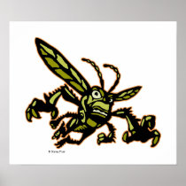 Grasshopper Hopper Flying Disney Posters