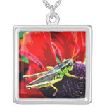 Grasshopper Personalized Necklace