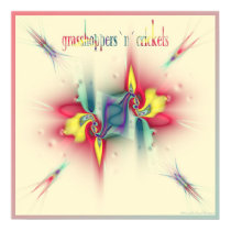 grasshoppers 'n' crickets posters