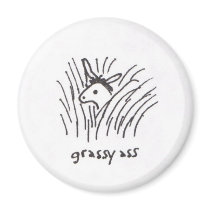 Grassy Ass magnet
