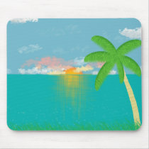 Grassy Bluff View mousepads by sqarehead Grassy Bluff View mousepads