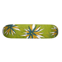 Grassy Flowers skateboards