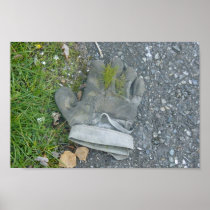 Grassy Glove Poster