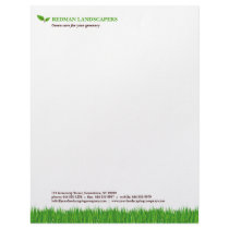 Grassy Landscape letterhead