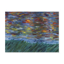 Grassy Sunset postcards