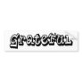 Grateful Bumper Sticker