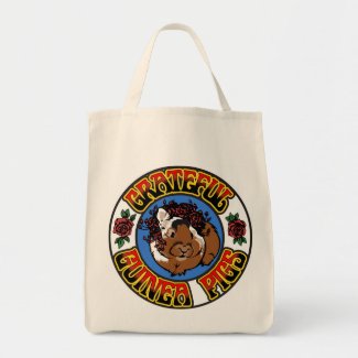 Grateful Guinea Pig Canvas Bags