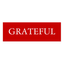 Grateful Place Tag Profile Card business cards