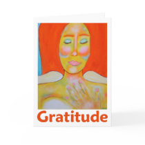 "Gratitude" Fine Art Holiday Thanksgiving cards