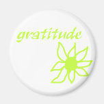 gratitude flower magnets