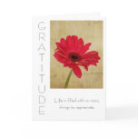 Gratitude Inspirational Card