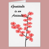 Gratitude is an Attitude cards