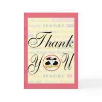 Gratitude means the same in any language cards