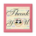 Gratitude means the same in any language magnets