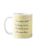Gratitude means the same in any language mugs