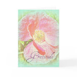 Gratitude Poppy Card