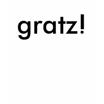 Gratz! t-shirts by jessnine Gratz! t-shirts