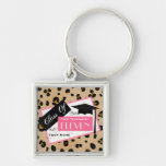 Graudation Class Of 2011 - Leopard Print & Pink Key Chains