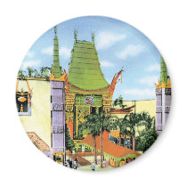 Graumans Chinese Theater Refrigerator Magnet