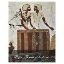 Grave Chamber Of The Royal Scribe Userhet Scene Sc Full Color Flyer