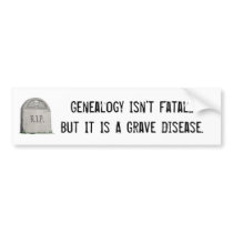 Grave Disease Bumper Sticker